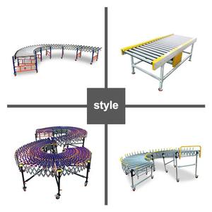 Ağır yük taşımacılığı için kayış tahrikli motorlu konveyörler motorlu esnek otomatik genişletilebilir makaralı konveyör - Product Image 6