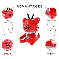 Peluche officielle personnalisée sur mesure Peluche personnalisée Douze Constellations Poupée Cancer Peluche Poupée Tissus recyclés Peluche de voyage