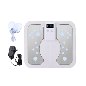 Masseur de pieds portable avec physiothérapie infrarouge, coussin de thérapie par points d'acupuncture, utilisation à domicile, 7 modèles de méridiens pour la relaxation et les soins des pieds - Product Image 1