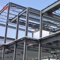 Bâtiment d'atelier préfabriqué en structure d'acier de haute qualité, entrepôt, bâtiment métallique préfabriqué pour le stockage