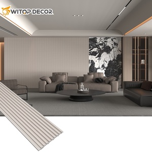 Panneau mural WPC moderne, étanche et facile d'entretien pour bibliothèques publiques, bâtiments gouvernementaux, salles de bain et salons - Product Image 5