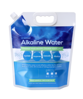 Sacs en plastique personnalisés avec logo, poignée intégrée, pour camping et randonnée, sac à eau de 1 gallon