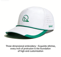 Casquettes de baseball sportives haut de gamme imperméables avec logo personnalisé - 100% coton, unisexe, production en petites séries, optimisation de la production