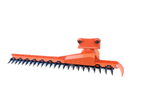 Tondeuse hydraulique pour excavatrice, accessoire de faucheuse à barres pour l'entretien des pelouses, haies et bordures routières