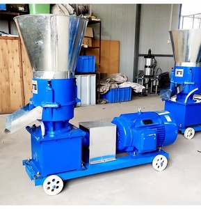 Động vật Cá Gia cầm Gà thức ăn khác trang trại làm máy chaff Cutter gỗ PELLET Mill chế biến cho nhà máy sản xuất - Product Image 2