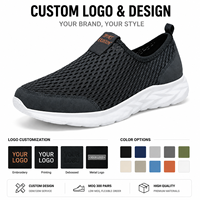 Chaussures de course en maille personnalisées en gros pour hommes, légères, respirantes, décontractées, confortables, baskets OEM ODM, faible MOQ