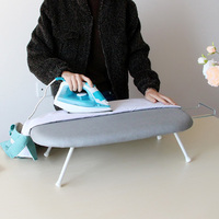 Planche à repasser électrique mini rotative industrielle double face pliable de table, prix de gros