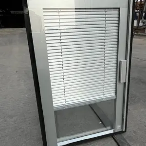 Ulianglass Sunshade Tempered Low-E Glass Integral Built In Blind Between Double Glass For Window Door