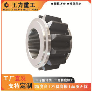 โรงงานผลิตชุดเฟืองขับและเฟืองพินชั่นสำหรับรถบรรทุกแคนเตอร์ พร้อมเครื่องจักรกลซีเอ็นซีสำหรับงานกัดและเจียรเฟือง สำหรับงานตีขึ้นรูปเครื่องจักรเหมืองแร่ - Product Image 5