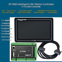 Contrôleur de mouvement CNC industriel DT1000 à écran tactile, 3-5 axes, hors ligne, avec ATC, sonde 3D, Modbus, double axe X/Y, type portique
