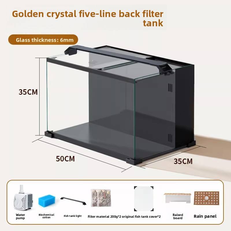 Noir-50*35*36cm-Avec longue bande lumineuse