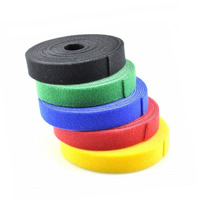 Sangles coupées à longueur Attaches de regroupement à rouleaux double face auto-agrippantes robustes Fixer solidement Crochet et boucle Bande de fixation
