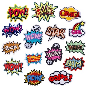 WEARS WORLD Patch et étiquette personnalisés à coudre, badge brodé artisanal en PVC plastique pour jeans, fait main - Product Image 1