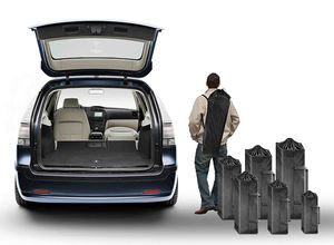 APT009 Mesa Plegable Portátil de Aluminio para Picnic, Playa y Exteriores, con 20 Piezas y Bolsillos con Red - Product Image 4