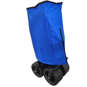 Wagons Carts Foldable Lightweight Steel Frame Big Wheels Adjustable Handle Camping Gardening Beach Outdoor Durable - Product Image 5