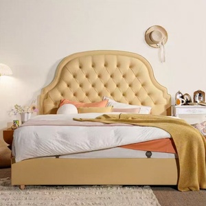 <span class=keywords><strong>Letto</strong></span> <span class=keywords><strong>matrimoniale</strong></span> in pelle con bottoni retrò <span class=keywords><strong>francese</strong></span> con Base a doghe in betulla, <span class=keywords><strong>un</strong></span> moderno e minimalista <span class=keywords><strong>letto</strong></span> a filo - Product Image 2