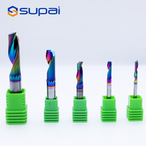 Fresa de topo de metal duro revestida de estanho de alta precisão com 4 flautas para máquinas de fresagem CNC e usinagem de metais OEM/ODM de alta velocidade 65HRC - Product Image 4