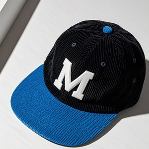 Custom Baseball <b>Cap</b> 5 Panel <b>Cap</b> <b>Men</b> Women Adjustable Corduroy Snapback <b>Cap</b> Polo Dad Hat Hip Hop <b>Flat</b> Hats - Product Image 4