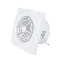 Extracteur d'air mural de salle de bain personnalisable de 6 pouces, ventilateur d'évacuation en ligne pour serre, pour salle de bain