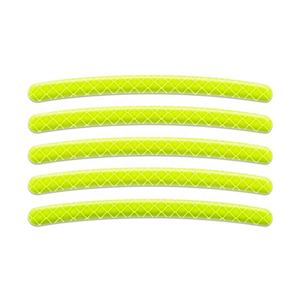 20 autocollants réfléchissants brillants pour jantes de voiture, bandes décoratives pour auto, autocollants de sécurité nocturne pour voiture et moto - Product Image 5