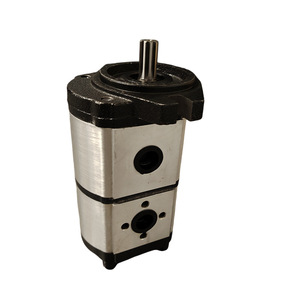 Pompe à engrenages hydraulique série HGP33A, pompe à double engrenages, pompe de surpression à arbre vertical, pompe hydraulique haute pression, moteur - Product Image 1