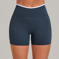 Vêtements de sport de haute qualité pour femmes, pantalons de yoga qui rehaussent les fesses, shorts de sport sans couture avec logo personnalisé, De Yoga Pour Femmes