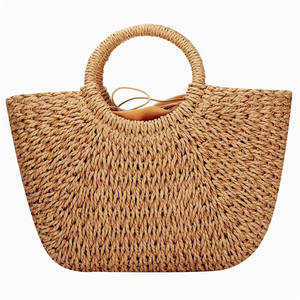 Pu Women Hall Bag Rattan Gura punto Tote Sacca Da Spiaggia besse Shopping Straw sachi Cibo Wedding Bags Big Di Paglia Boho - Product Image 1