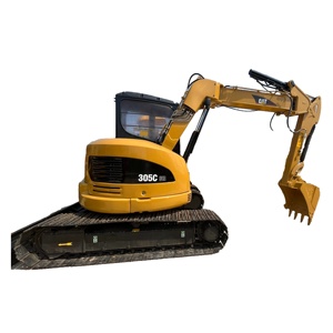 รถขุดขนาดเล็ก CAT 305C มือสอง 5 ตัน รถขุดตีนตะขาบขนาดเล็ก CAT 305C 305E2 305.5E 305SR 305.5 มีสินค้าในสต็อกพร้อมขาย - Product Image 1