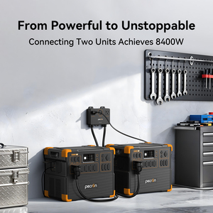 เครื่องกำเนิดไฟฟ้าพกพา Pecron รุ่นใหม่ กำลังไฟสูง 4200w แบตเตอรี่ LifePO4 สำหรับสำรองไฟ ใช้งานกลางแจ้งและตั้งแคมป์ - Product Image 6