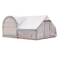 Tente de toit gonflable géante pour le camping en plein air, entièrement automatique, portable, imperméable, résistante au vent, en tissu Oxford, double couche, quatre saisons