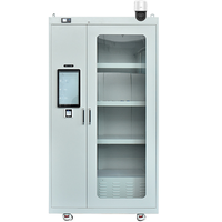 Lector de etiquetas automático RFID, sistema de gestión de inventario, almacenamiento inteligente, casilleros RFID con cerraduras electrónicas y de llave para herramientas