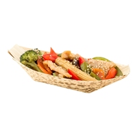 Barquettes en papier biodégradables jetables pour hot-dogs, gaufres, hamburgers et frites, imprimées en couleur personnalisée, écologiques, pour la vente à emporter