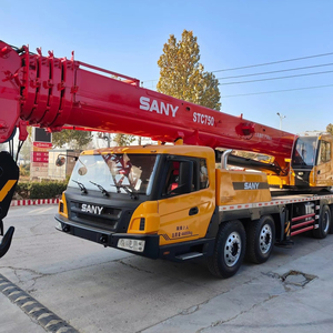 Grue sur camion hydraulique Sany de 75 tonnes bien entretenue avec moteur Weichai, hauteur de levage stable, à vendre - Product Image 1