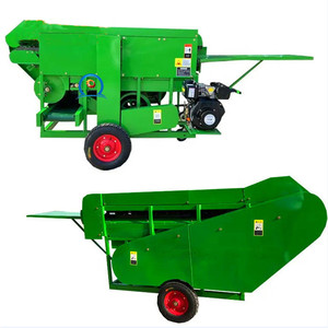 Machine de cueillette d'edamame en promotion / Machine de cueillette de gousses de soja vertes haute capacité / Récolteuse de pois - Product Image 1