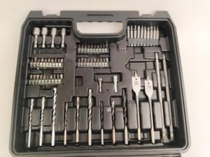 Taladro Percutor Portátil de 21V/36V al por Mayor, Juego de Taladro Eléctrico con Mandril Metálico de 13 mm, <span class=keywords><strong>para</strong></span> Bricolaje en Madera, Uso Industrial, Inalámbrico, con Batería de Litio - Product Image 3