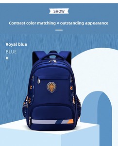 Logo personnalisé vente en gros de sacs à dos pour étudiants, sacs à dos et cartables pour jeunes garçons et filles - Product Image 4