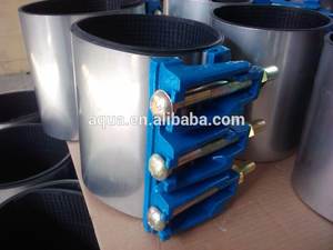 <span class=keywords><strong>Abrazadera</strong></span> <span class=keywords><strong>de</strong></span> reparación <span class=keywords><strong>de</strong></span> fugas <span class=keywords><strong>de</strong></span> <span class=keywords><strong>tubo</strong></span> <span class=keywords><strong>de</strong></span> <span class=keywords><strong>PVC</strong></span> <span class=keywords><strong>de</strong></span> superficie chapada en presión PN16 resistente a la corrosión abrazaderas fijas permanentemente - Product Image 3