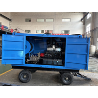 Grande machine à jet d'eau pour canalisation de vidange d'égout 250Bar Nettoyeur haute pression Hydro Blaster Equipment