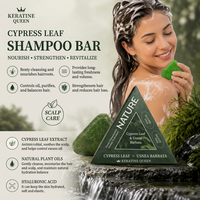 Champú Sólido Hidratante a Granel con Manteca de Karité Orgánica y Aceite de Ricino, Sin Sulfatos, Anti-Frizz, Realza el Brillo, Jabón Capilar Herbal Natural