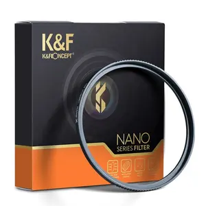 K & f concept câmera filtros para câmera, 37-82mm, filtros uv, câmera de vidro óptico, filtro para câmera de 77mm, mcuv, 72mm