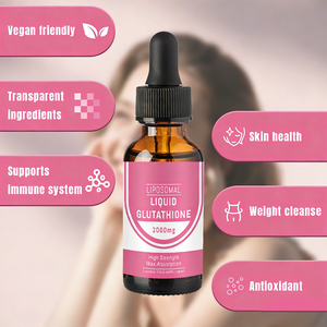 WELLBODY Private Label Liposomale Glutathion Orale Vloeibare Druppels Supplementen voor Volwassen Mannen en Vrouwen Huidverheldering - Product Image 5