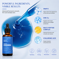 Serum Peremajaan Kolagen Peptida SNAP-8 Tembaga GHK-Cu ETRUN ALISA Private Label Anti-keriput Esens Awet Muda dan Energik