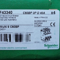 Disjoncteur miniature M9F43340 Multi9 C60BP 3P D 40A pour PLC