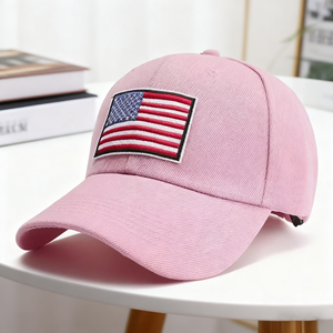 2026 Thế Giới Bóng Đá Đội tuyển quốc gia cup người hâm mộ cổ vũ bông 6-bảng thêu Velcro Mỹ cờ mô hình khuyến mãi Mũ bóng chày - Product Image 5