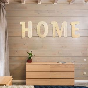Letras de Madera sin Acabado de 8 Pulgadas para Decoración del Hogar, Manualidades, Pintura DIY y Fiestas, Venta al Por Mayor - Product Image 1