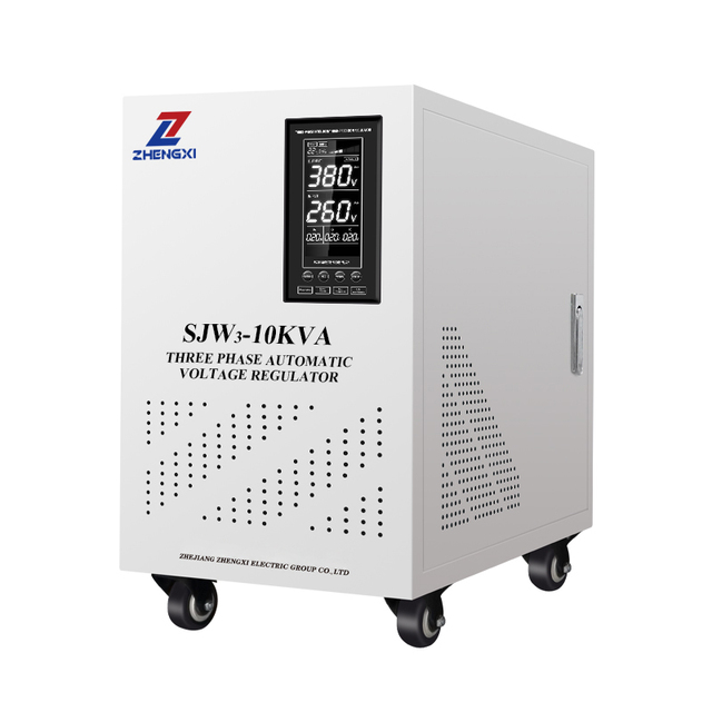 SJW3-10KVA 15KVA 20KVA AVR Automatic AC Voltage Regulators/Stabilizers Three Phase for Household Appliances