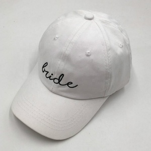 Casquettes de baseball blanches brodées pour femmes, tendance, vente en gros, chapeaux de mariage pour mariée et marié, <span class=keywords><strong>cérémonie</strong></span> de mariage, imprimé américain - Product Image 3