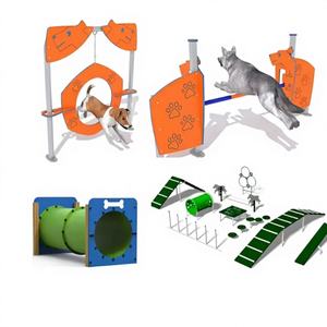 Suministros de Entrenamiento para Mascotas de Acero, Parque de Juegos y Equipo de Entrenamiento para Perros en Parques Caninos - Product Image 1
