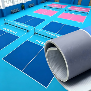 Piso Deportivo para Pickleball y Tenis, Material Acrílico Modificado, Antideslizante, Resistente al Desgaste, Impermeable, Absorbe Impactos, Fácil de Mantener - Product Image 1
