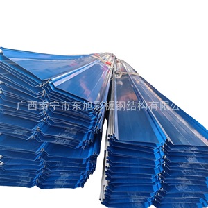 Dong Xu 760 Hidden <b>Clip</b> Roofing Steel Sheet 0.21 0.22 Mm Galvalume Coated For Roofing - Product Image 5